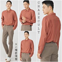 체이스플러스 남성 TR솔리드 셔츠 오피스룩 기본 남방 -KERK5421B08