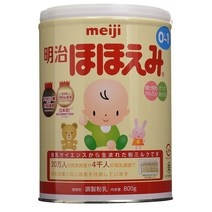 Meiji Hohoemi Baby Powdered Milk With DHA 메이지 호호에미 일본 분유 (0-1세) 800g 2개