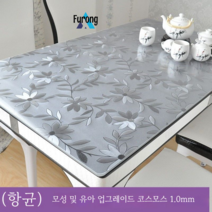 식탁 매트 테이블보 방수 방열 오일 워시드 투명 테이블보, 70*130cm, 업그레이드  색상 tianxiang 1.0mm