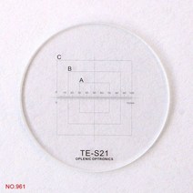 휴대용현미경 디지털 전자 미니 생물 MICROSCOPE 20.4mm 광학 유리 접안 렌즈 레티클 안구 마이크로미터 슬라이드 올림푸스 cx22 cx31 cx41 ckx 시리즈, 961번