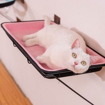 고양이 해먹 침대 해먹캣타워 흡입 컵 유리 둥지 사계절 유니버설 창틀 둥지 용품 흡입 벽 공간 캡슐 캣폴 캣타워, 사각 흡입 컵, 파란색