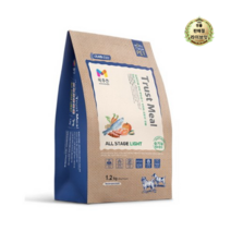 라이브잇 목우촌 트러스트밀 라이트 체중조절 건식사료, 6개, 1.2kg