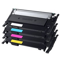 (정품충전 세트) 삼성 CLT-K404S (검정+파랑+빨강+노랑) CLT-P404C SL-C430 SL-C432 SL-C433 SL-C483W SL-C483FW 재생토너, 검정+파랑+빨강+노랑, 1세트