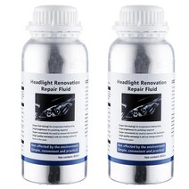 자동차전조등헤드 라이트 복원 키트 화학 연마 키트 자동차 헤드라이트 연마 액체, 06 2pcs Repair fluid