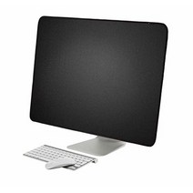 WESAPPINC 모니터 먼지 커버 부직포 정전기 방지 PC 컴퓨터 케이스 스크린 디스플레이 프로텍터 LED/LCD 후면 포켓이 있는 HD 패널 53.34cm 69cm, style 1 _21.5inch