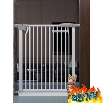 방묘문 방묘창 현관문 캣도어 출입문 문펜스 문 칸막이 개문 안전문, 높이150cm간격3.5cm자동닫힘, 5종세트 폭90-97cm