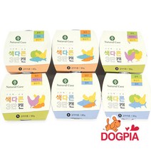 네튜럴코어 강아지간식 색다른 삼단캔 80g x 12개 묶음 (4번/6번 유통기한 2023-07-24), 6번