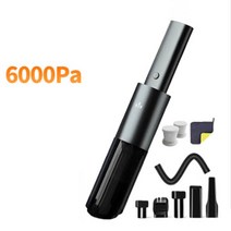 무선 휴대용 진공 청소기 자동차 21000Pa 가전 키보드 청소 기계, [06] 6000Pa Set