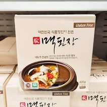 맥된장 800g x 1개, 종이박스포장