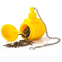 잠수함 모양 차 Infuser 스트레이너 소프트 실리콘 티백 잎 필터 디퓨저