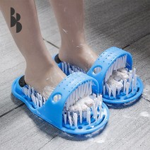 슬리퍼 샤워 브러시 발 풋샴푸 발냄새없애는법, 발세척신발1P