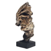 봄맞이레트로 크리에이티브 사암 사상가 조각상 26cm 홈 인테리어 액세서리 수제 공예 선물, 04 H 16.5CM
