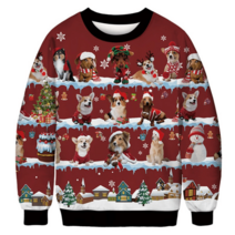 어글리스웨터 니트스웨터 눈꽃 sweater 곰돌이 홈 파티