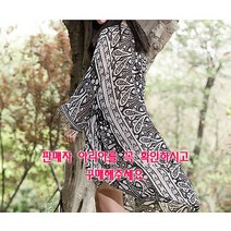 아리아 비즈테슬 쉬폰 롱가디건 쉬폰가디건