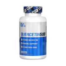 EVLution Nutrition 퀘르세틴 케르세틴 Quercetin 500 mg 30 식물성 베지캡슐, 1개