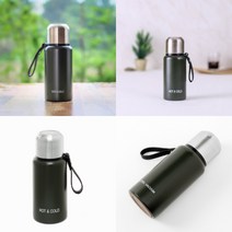 요비월드 진공 보온병 500ML 다크그린 피크닉물병 산악보온병 보온물병