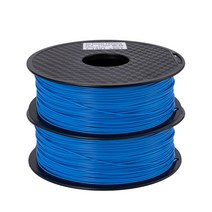 Ender PLA 필라멘트 샘플 모든 FDM CREALITY 3D 프린터 Reprap Makerbot 블랙 및 화이트 2 색 롤 당 1kg 175mm 개, BlueX2