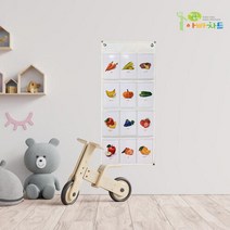 아트박스/아빠차트 아빠차트 NA6 핀덴카드 세로형 수납, 그린