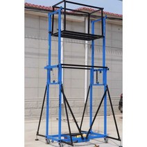 리프트작업대 천정 작업 전동 리프트 소방 승강기, L.4.5M (하중 400KG)리모콘
