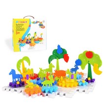MDO6524 동물기어블럭 210PCS