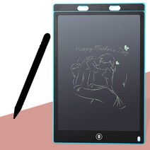 LCD 전자노트 스마트 메모패드 학원 전자칠판 전자패드 메모 보드 그림판 12인치, LCD신형필기 메모패드12인치-칼라랜덤