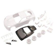 쿄쇼 시보레 코르벳트 ZR1 화이트 바디 세트 미도장 호일 첨부 MZN196
