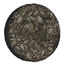 자전거트레일러 우드랜드 위장 스페어 휠 타이어 커버 혼다 CRV 군사 육군 카 모 지프 SUV 캠핑카 차량 액, 10 10_01 14 inch