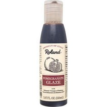 Roland Foods Pomegranate Balsamic Vinegar Glaze of Modena Specialty Imported Food 5.07 Fl Oz Bottl, 1