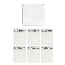 코팅두께게이지 피막두께 게이지 호환 6pcs 코팅 두께 필름 알루미늄 철 교정 플레이트 코팅 두께 gm200 용 세트, CHINA, Single aluminum