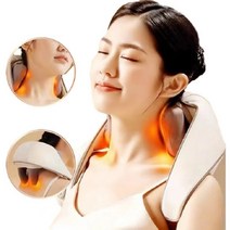 SUOSER 가정용 목 어깨 마사지기 승모근 경추 안마기 온열 다기능 마사지, YC-369B(2단조절)