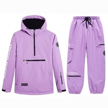 남성 스키복 보드복 상하의세트 새로운 또는 여성 스노우 슈트 스노우 보드 의류 겨울