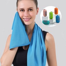아이스 스포츠타올 여름필수 휴대용 타월 냉감 넥워머 스카프