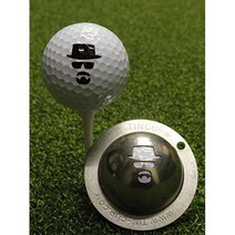 Tin Cup 주석 컵 시크릿 골프 공 맞춤형 마커 정렬 도구