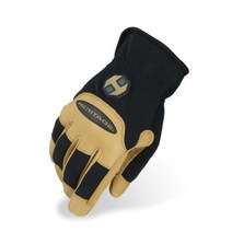 건설 안전 충격방지 작업 장갑 Heritage Stable 장갑 사이즈 8 블랙/탠, Black/Tan_10, 1개