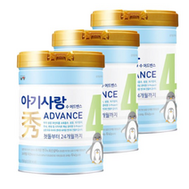 남양유업 아기사랑 수 어드밴스 분유 4단계, 750g, 39개
