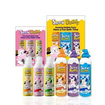 스노우버디 버블클렌저 200ml 3종 300ml 유아목욕놀이 올인원 클렌저, [혼합 6종]기본3종+대용량3종+바스톡톡2개