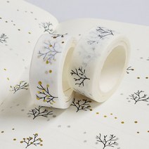 금박 은박 마스킹 테이프 나뭇가지 다꾸스티커 감성스티커 예쁜스티커 디자인스티커, 상세페이지 참조