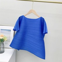 슬라브 브이넥 세미크롭 브라 크롭 반팔 티 티셔츠 GVUW불규칙한 단색 풀오버 루즈한 라운드 칼라 슬림핏 년 여름 여성 의류 17D391