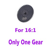 낚시 로프 끈 LDT용 CNC 스틸 헬리컬 저소음 고토크 기어 1 세트, 19.1Pcs Black