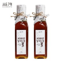 쌍계명차 지리산 헛개나무꿀 400g +400g (국내산 자연꿀)