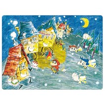 NEMO 스티커리테일 직소퍼즐 짱구는 못말려 150pcs 285x210mm, 성냥팔이