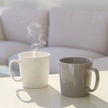 홈카페 데일리 심플 커피잔 머그컵 모음 8종, 화이트-마시 멀티 티 머그