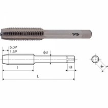 와이지원 헬리코일탭 HCT060-100 M6X1.0 (T2399317) (1EA)