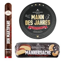 니더레거 Mannersache Geschenk 세트 Niederegger Mannersache Geschenk Set, 1팩