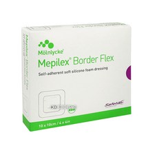 메피렉스 보더 10x10cm 5매입 메필렉스 Mepilex Border 보더플렉스, 단품