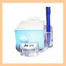 판촉물/300개/크리스탈 볼펜꽂이형 측면 떡메모지점착메모함/메모함/홍보행사용품 대량구매 단체선물 로고, 기본300개구매시, 인쇄없음