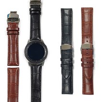 굿앤굿 디버클 가죽 밴드 시계줄 18mm 20mm 22mm