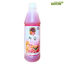 청솔 자몽 원액 835ml, 단품