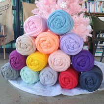 시즌 신제품 자이얀트 빅얀 500g 지름2.5cm DIY 왕모찌실 패브릭 얀 굵은실 암 핸드 니팅 루피망고실, 핑크