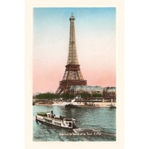 (영문도서) Vintage Journal Eiffel Tower and Seine Paperback, Found Image Press, English, 9781669516767